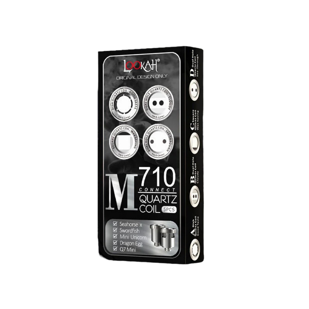 Lookah 710 Quartz Wax Dish Coils - M