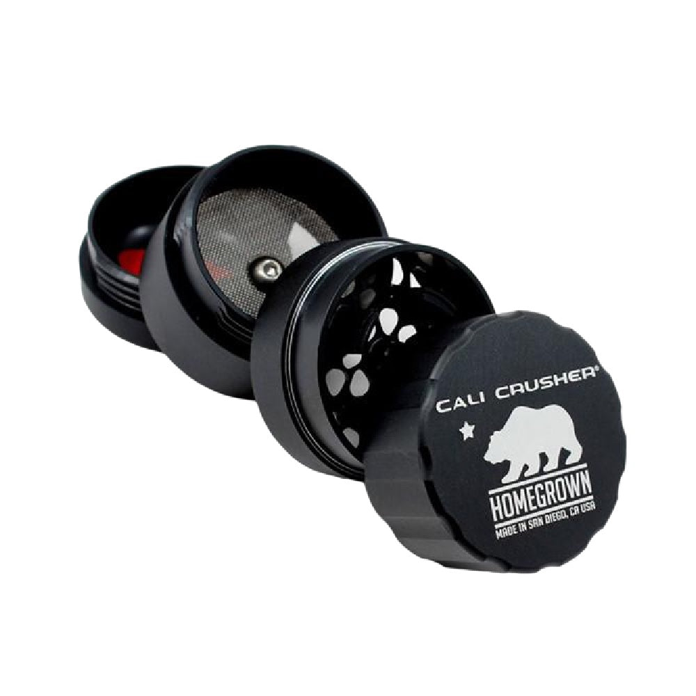 Cali Crusher Homegrown Pocket 1.85" 4 Piece Grinder Black
