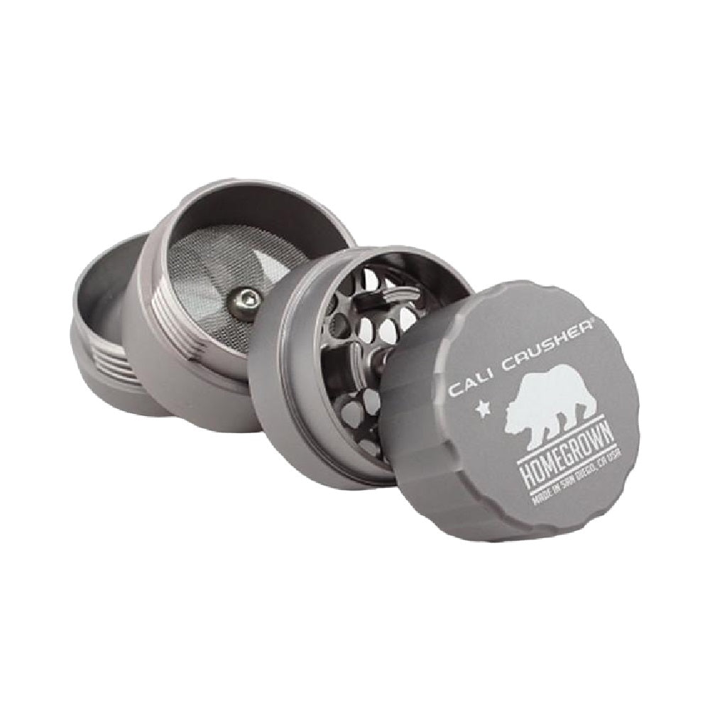 Cali Crusher Homegrown Pocket 1.85" 4 Piece Grinder Grey
