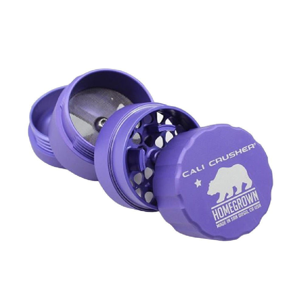 Cali Crusher Homegrown Pocket 1.85" 4 Piece Grinder Purple
