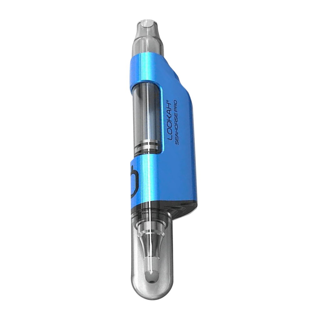 Lookah Seahorse Pro Wax Nectar Collector Blue