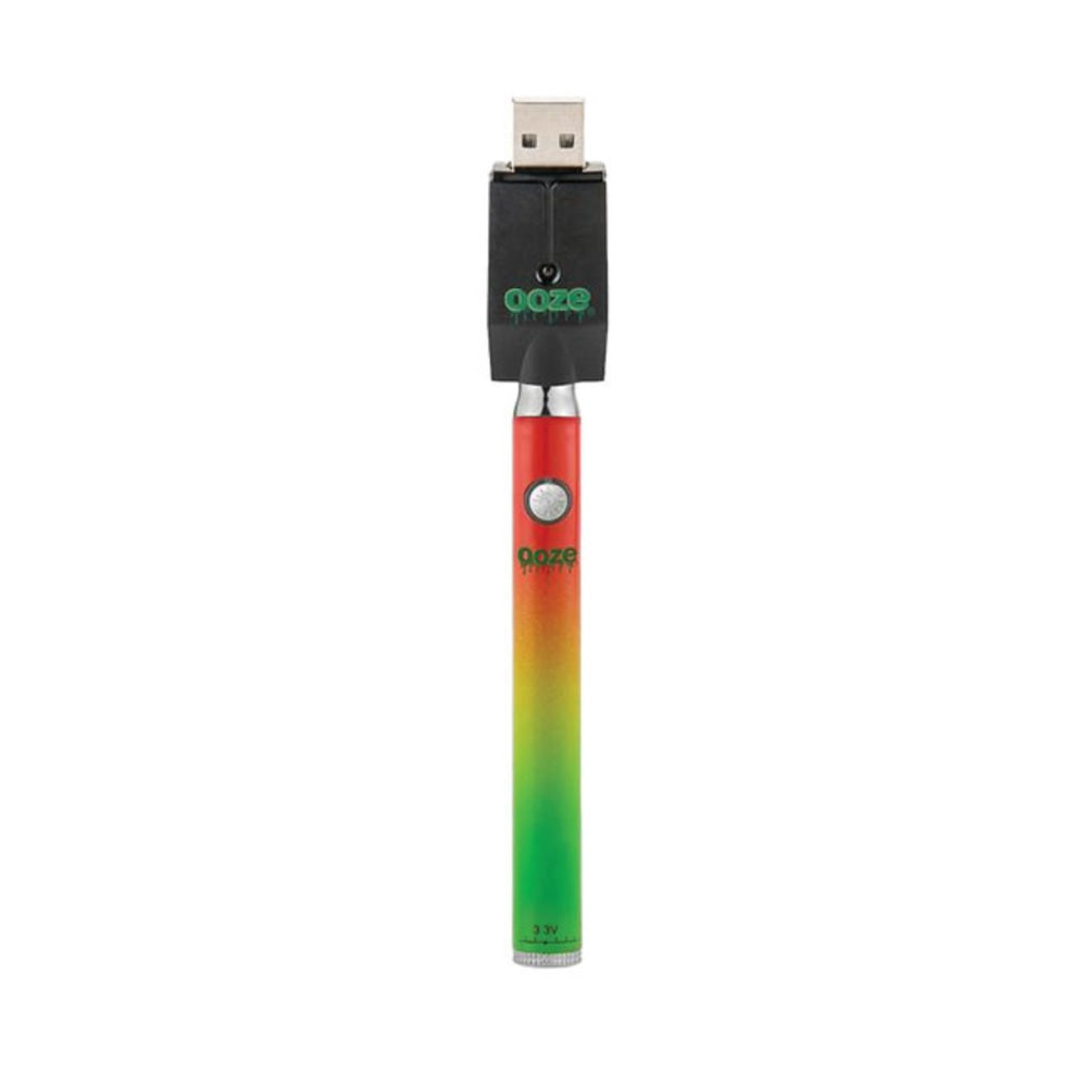 Ooze Slim Pen Twist Battery - Rasta