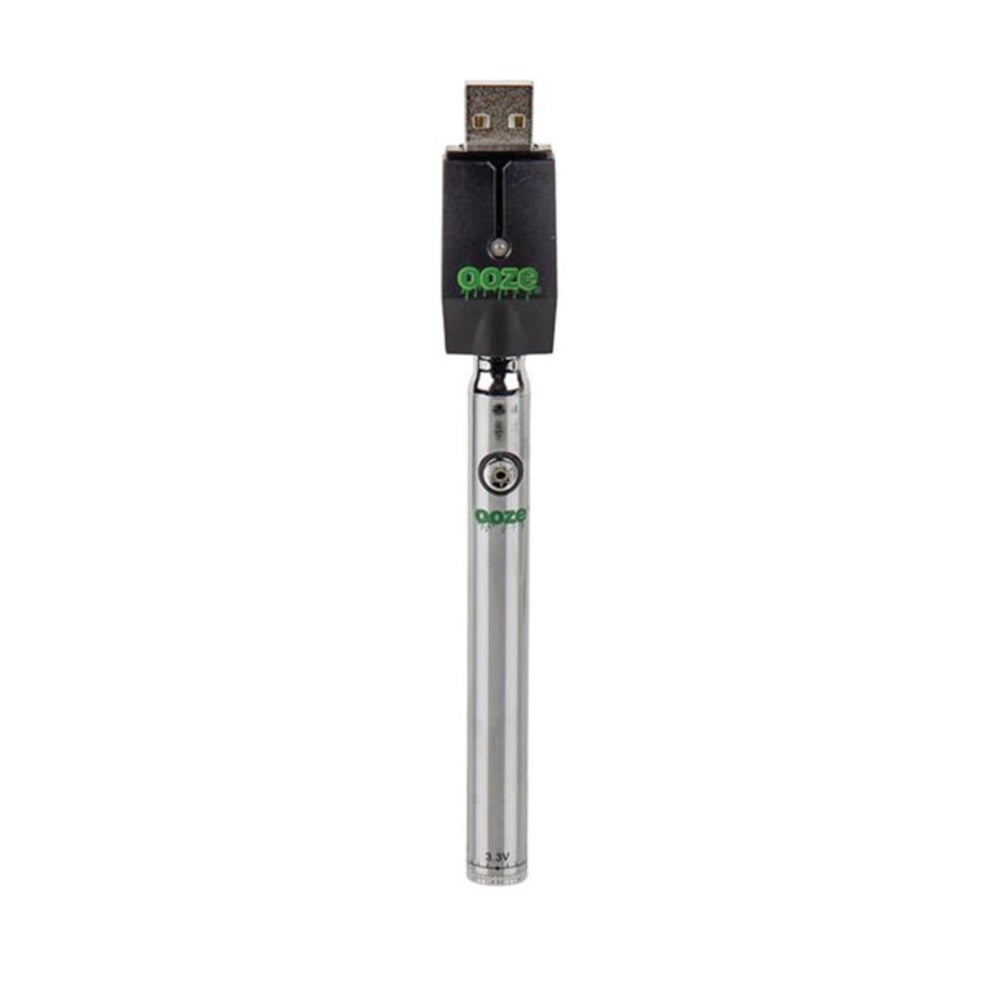 Ooze Slim Pen Twist Battery - Silver
