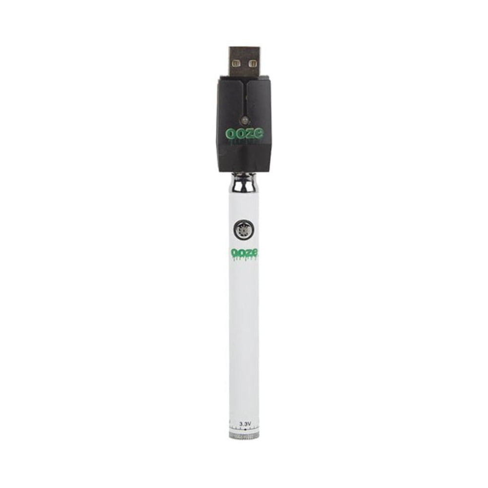 Ooze Slim Pen Twist Battery - White
