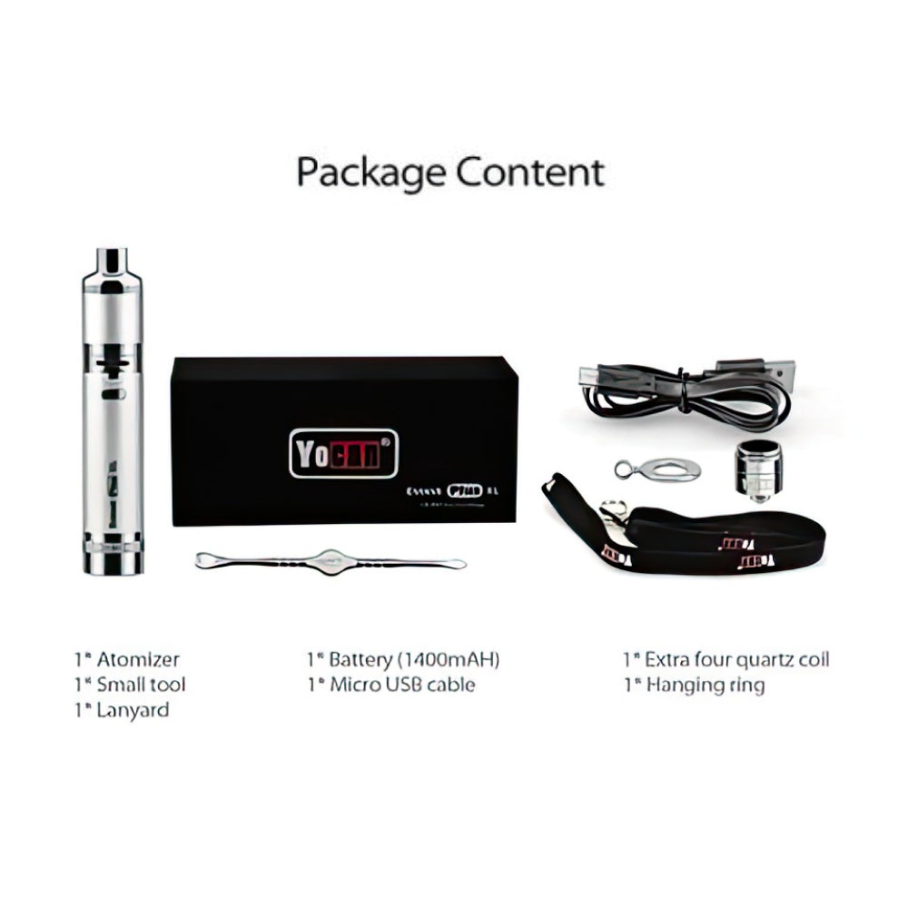 Yocan Evolve Plus XL Vaporizer - What's in the box?