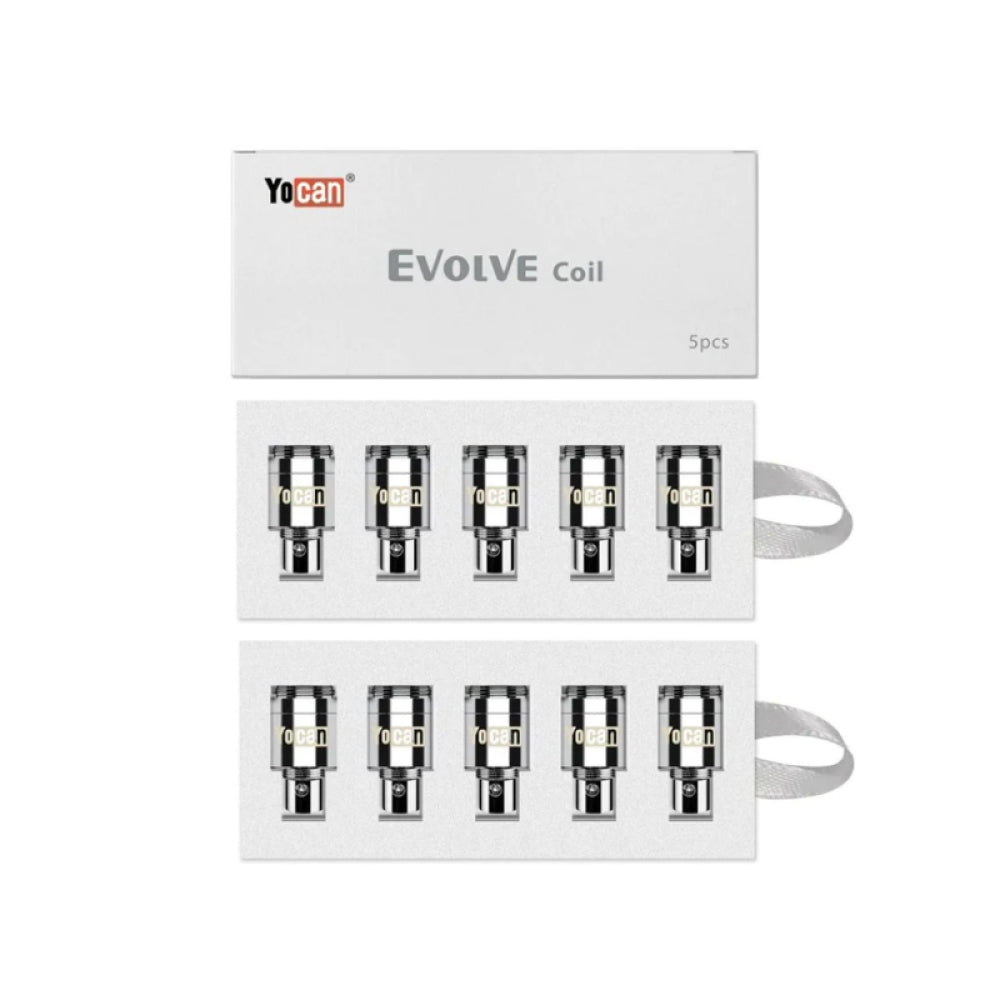 Yocan Evolve Quartz Dual Coil - 10 Pieces