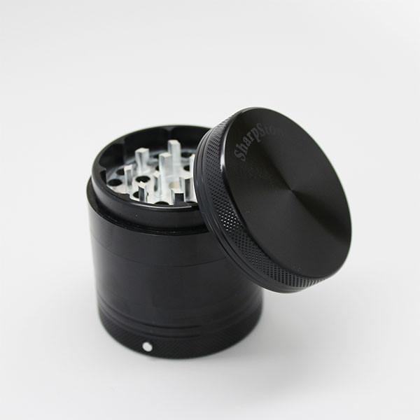 Products SharpStone® Hard Top 5 Piece Herb Grinder - Black
