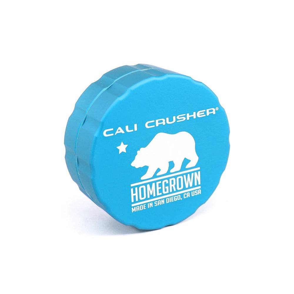 Cali Crusher Homegrown Large 2.35" 2 Piece Grinder Aquamarine