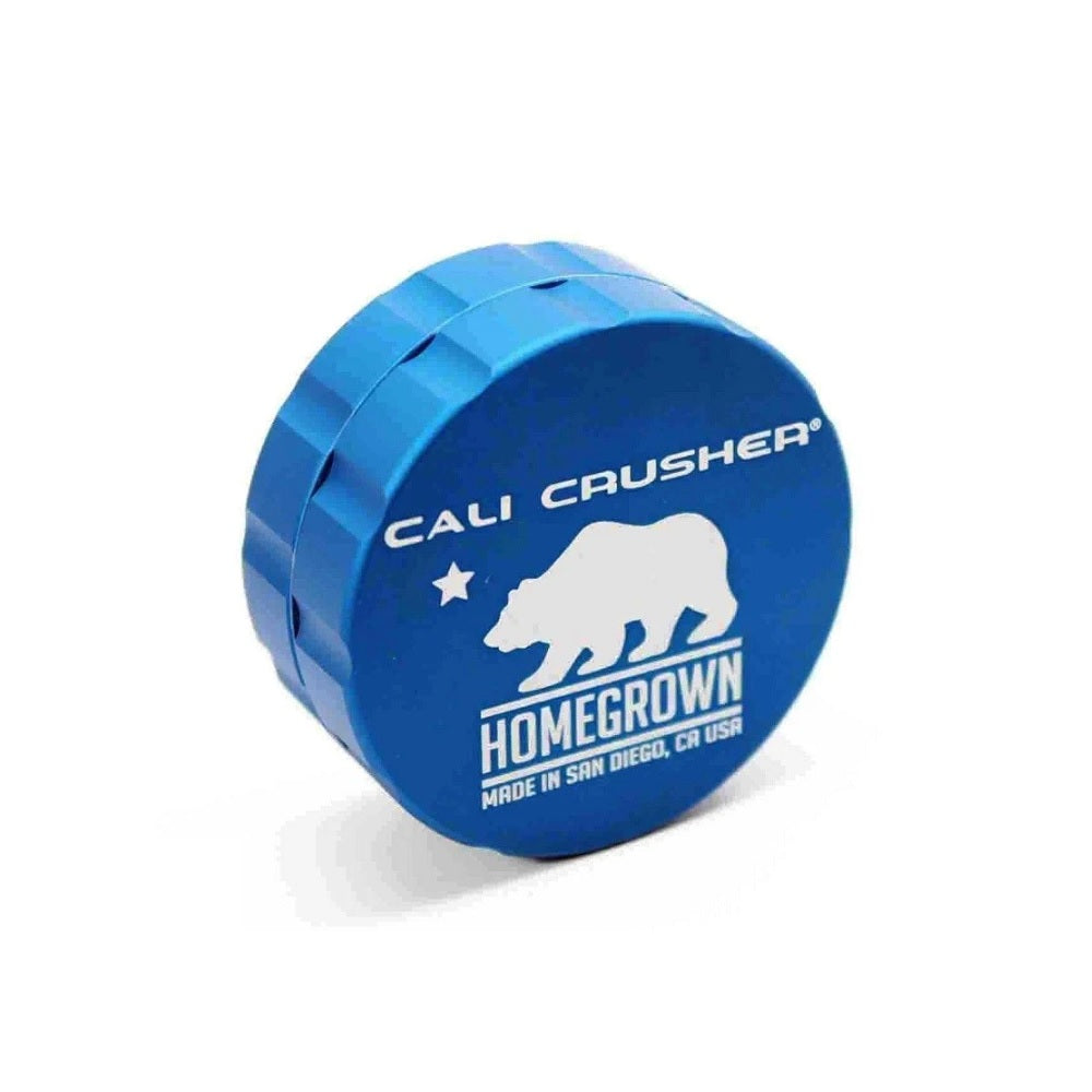 Cali Crusher Homegrown Large 2.35" 2 Piece Grinder Blue