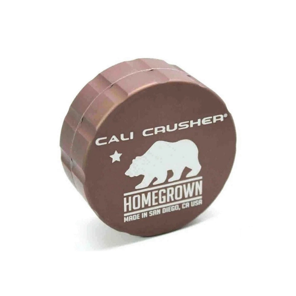 Cali Crusher Homegrown Large 2.35" 2 Piece Grinder Brown