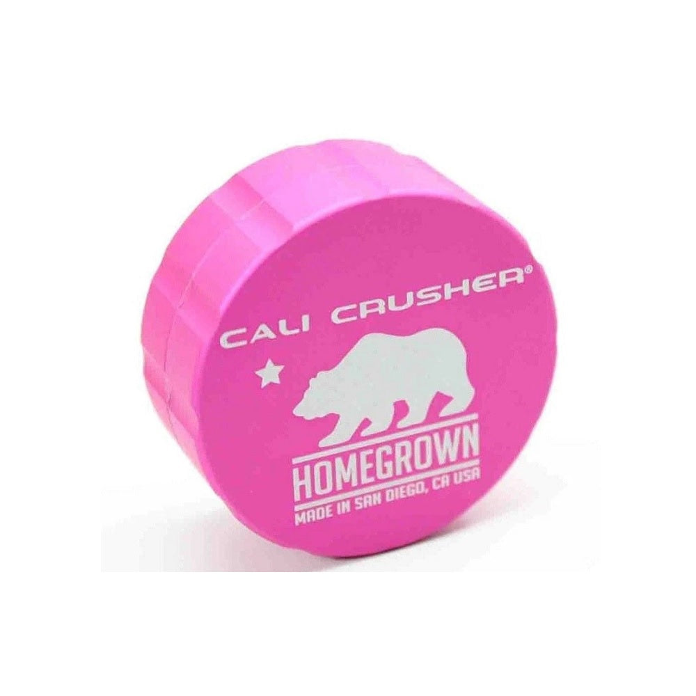Cali Crusher Homegrown Large 2.35" 2 Piece Grinder Pink