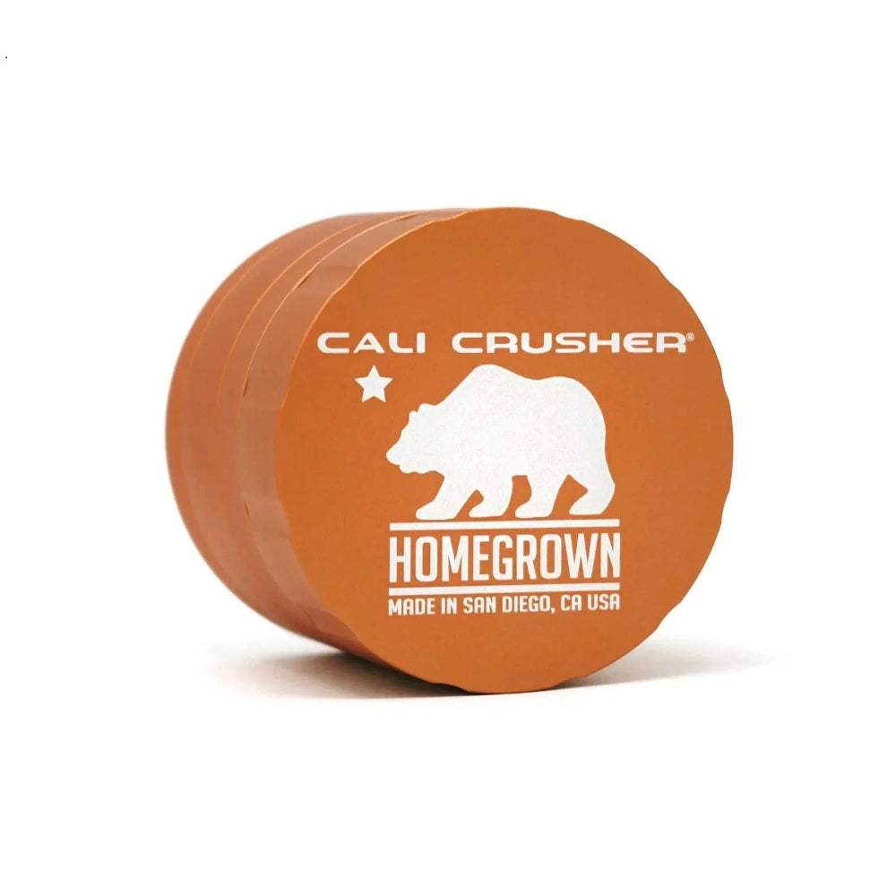 Cali Crusher Homegrown Large 2.35" 4 Piece Grinder Orange