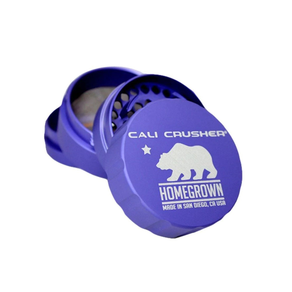 Cali Crusher Homegrown Large 2.35" 4 Piece Grinder Purple