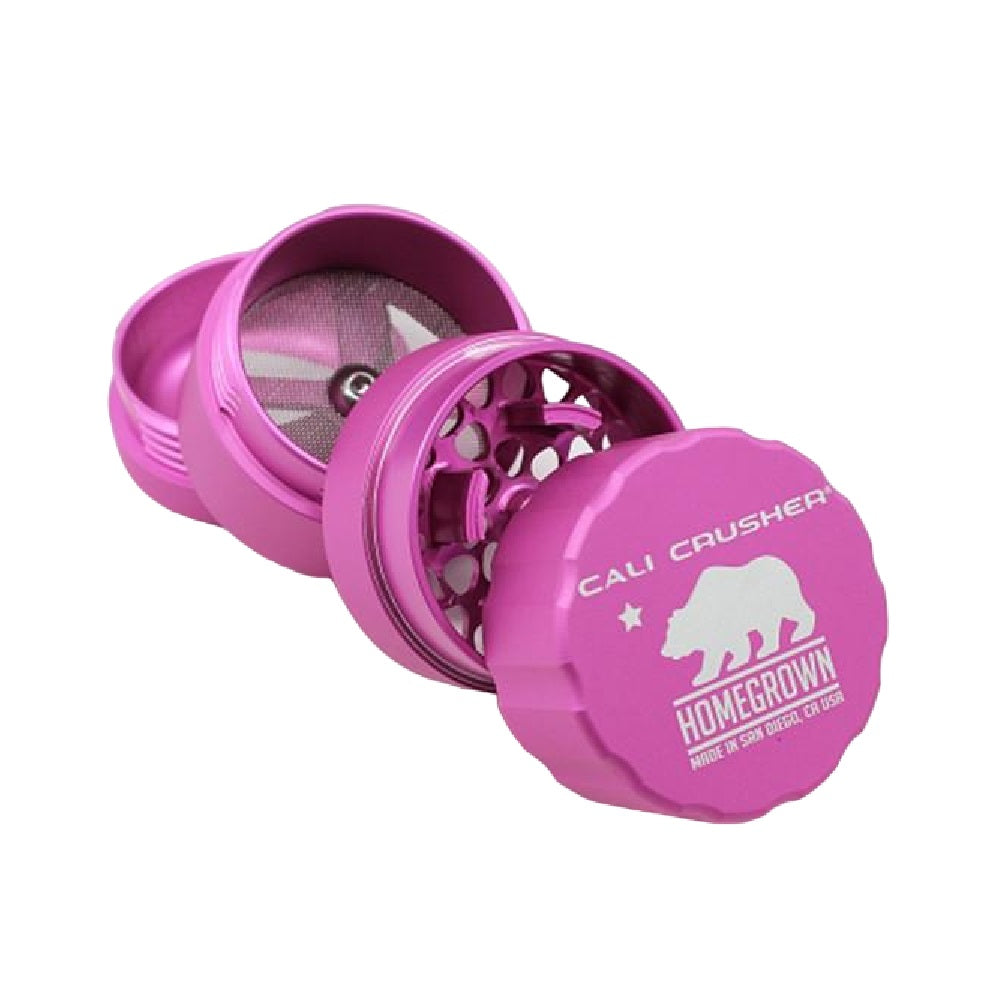 Cali Crusher Homegrown Pocket 1.85" 4 Piece Grinder Pink