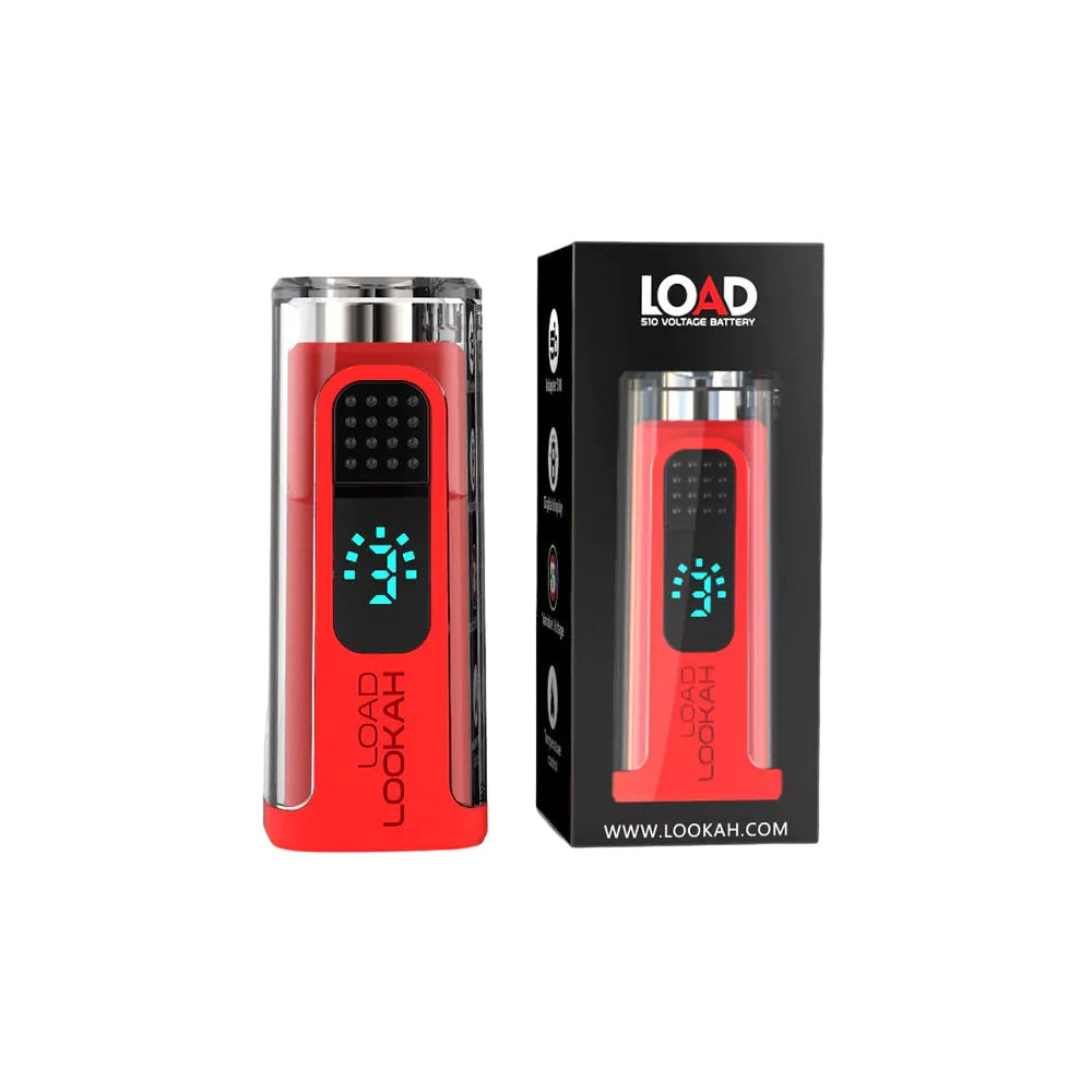 Lookah LOAD 510 Vape Pen Battery - Red