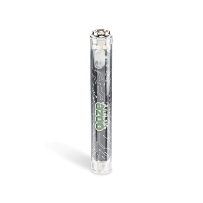 Ooze Slim Clear Series Transparent Vape Battery - Panther Black