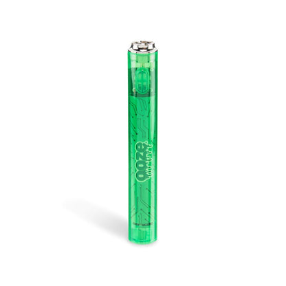Ooze Slim Clear Series Transparent Vape Battery - Slime Green