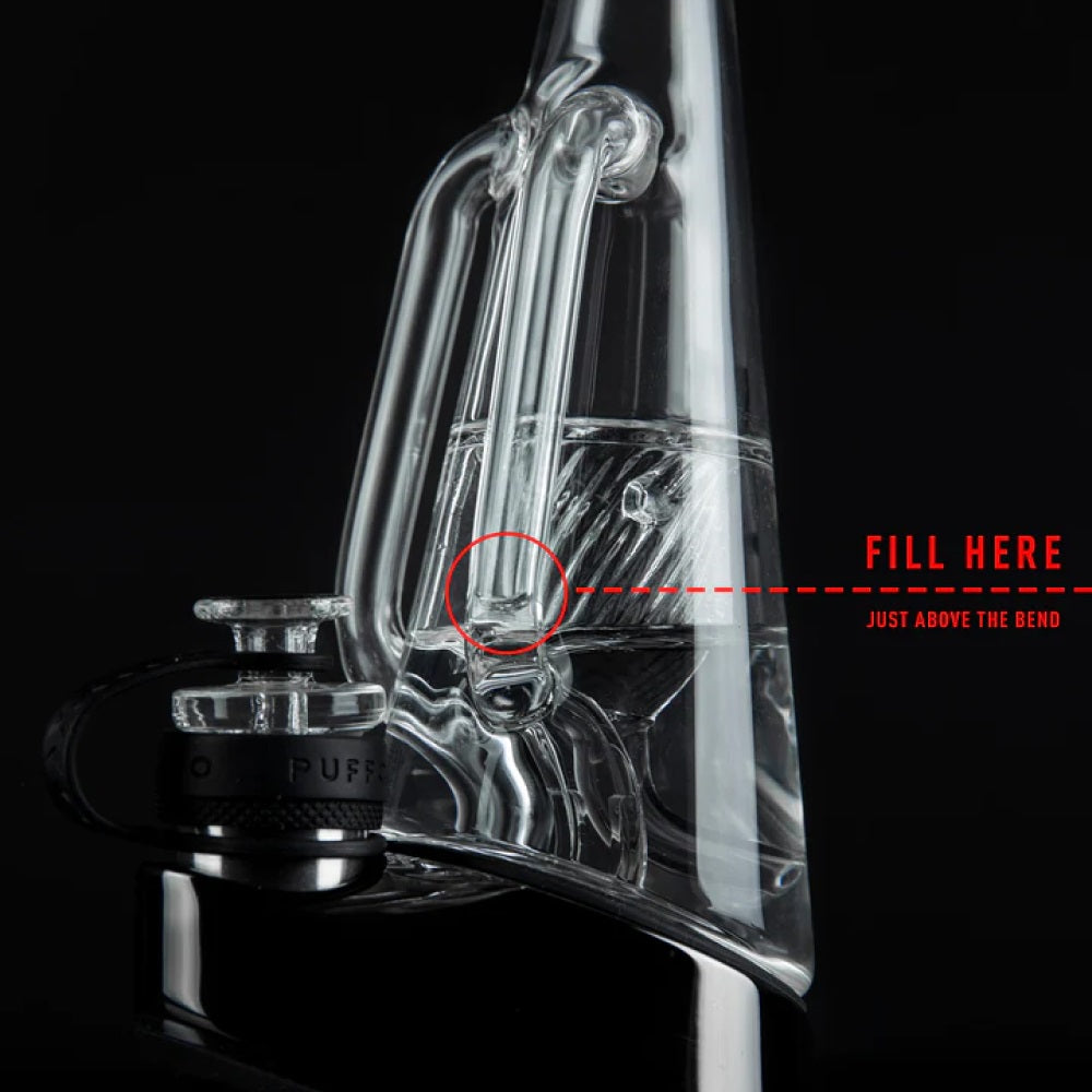 Puffco Peak/Peak Pro Ryan Fitt Recycler Glass - Fill Line