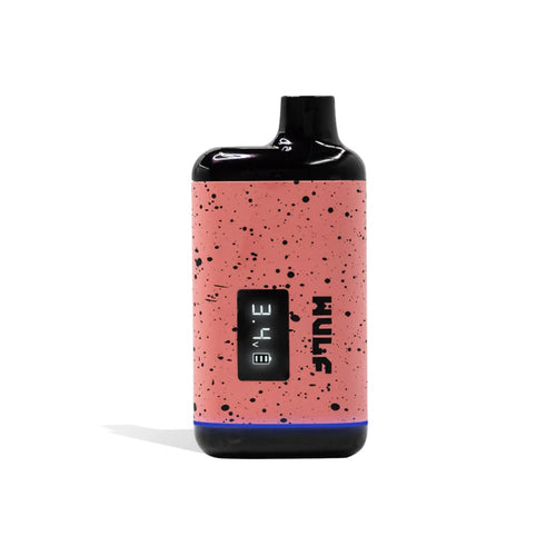 Pink Black Spatter