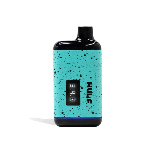 Teal Black Spatter