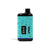 Teal Black Spatter