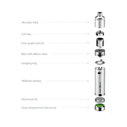 Yocan Evolve Plus XL Vaporizer - Exploded View