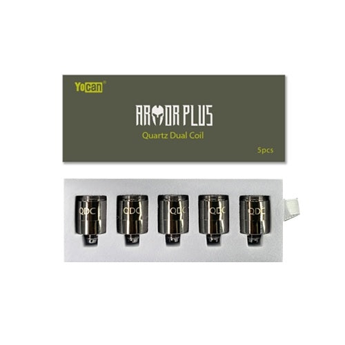 Yocan Armor Plus Coils - 5 Pieces - Dual Quartz Coil