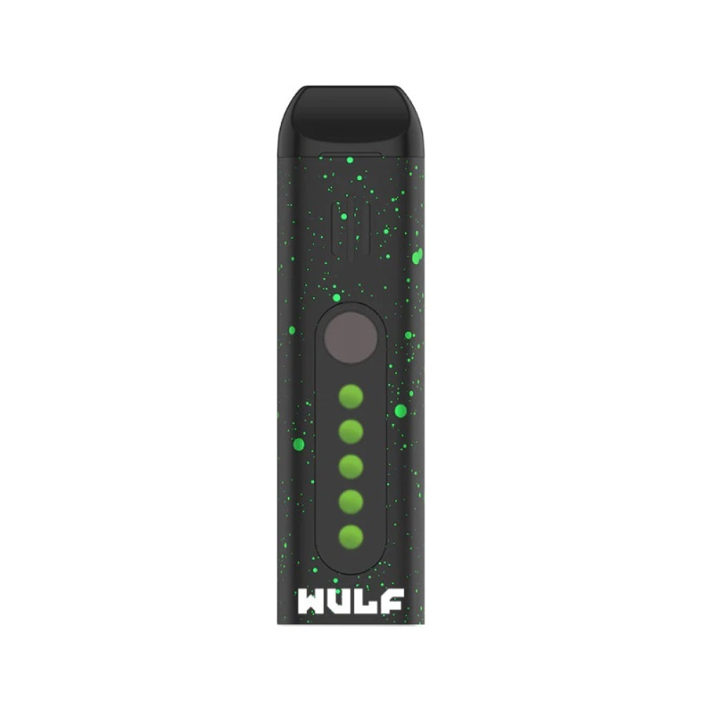 Wulf Mods Flora Dry Herb Vaporizer - Black Green Spatter