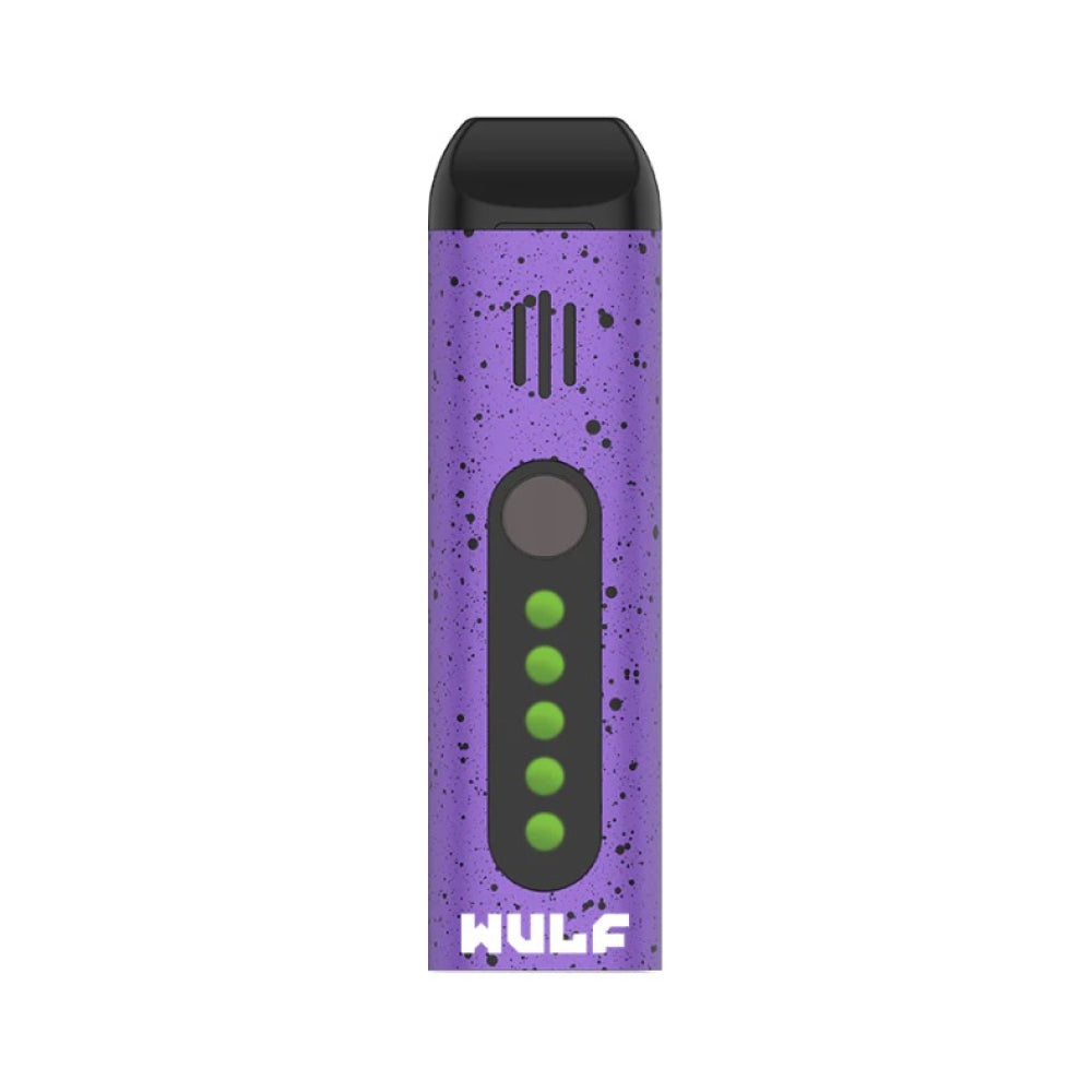 Wulf Mods Flora Dry Herb Vaporizer - Purple Black Spatter