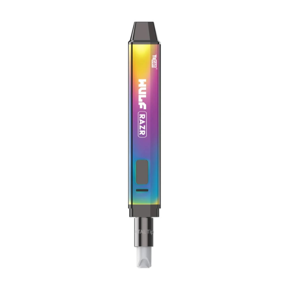 Wulf Modz RAZR Nectar Collector Vaporizer and Hot Knife - Rainbow